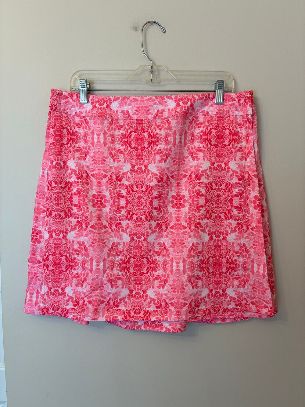 RipSkirt Hawaii Pink Floral Mandala Wrap Skirt Quick Dry Large Length 2